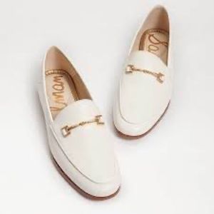 Sam Edelman LORAINE BIT LOAFER COLOR: Bright White Leather Size 9 NWOT